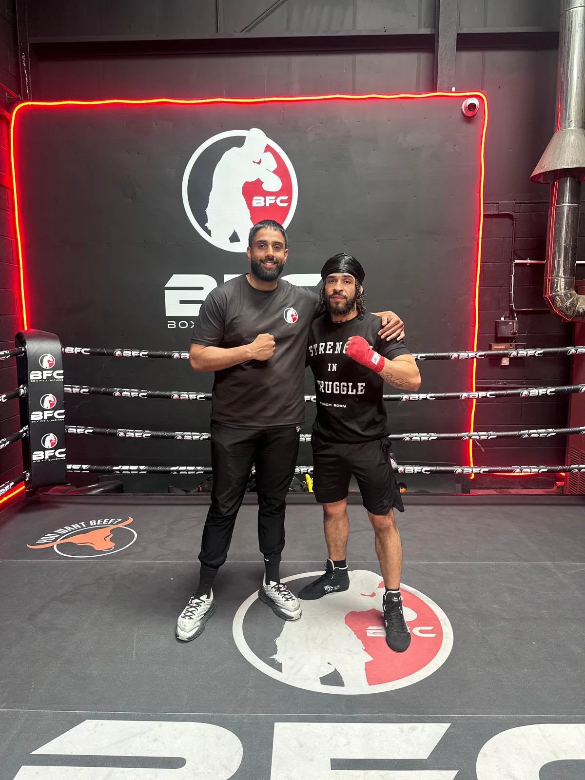 Mentoring conversation at Box Fit Coaching
